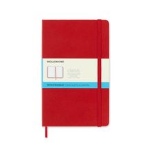 MOLESKINE Classic Large Hard Cover Notebook (Dotted) - Scarlet Red
