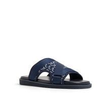 Aldo Navy Blue Textile Sandals
