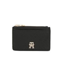 Tommy Hilfiger Logo Black Pu Wallet