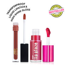 Nykaa Cosmetics Matte to Last Liquid Lipstick + Lip Glaze Gloss Combo
