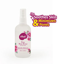 Vilvah Pure Rose Water Facial Toner To Refine Pores, Balance Skin Ph & Treat Skin Irritation