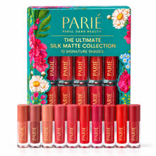 Parul Garg Beauty 10-in-1 Ultimate Silk Matte Liquid Lipstick Collection – Pack of 10