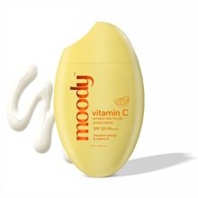Moody Vitamin C Sunscreen SPF 50 PA+++ with Mandarin Orange & Vitamin E, Broad Spectrum - UVA/B