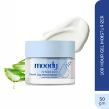 Moody 7D Hydro Burst Water Gel Moisturiser with Hyaluronic, Ceramides & Peptides for 100HR Hydration