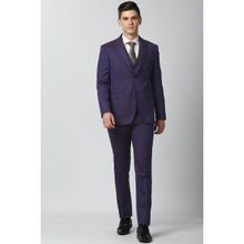 Peter England Purple Three Piece Suit (Set of 3)
