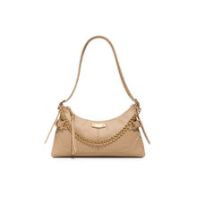 Aldo Beige Synthetic Solid Handbag