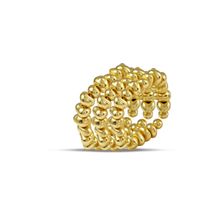Arvino Gold Kodi Ripple Band Ring