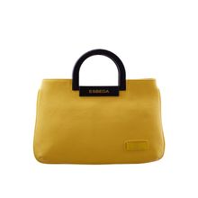 Esbeda Solid Pu Synthetic Armbag - Yellow