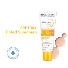 Bioderma Photoderm Fluide Max SPF 100 PA++++ Tinted Sunscreen for Sensitive Skin | In Vivo Tested