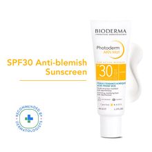 Bioderma Photoderm AKN Mat SPF 30 PA+++ Sunscreen for Oily & Acne-Prone Skin | In Vivo Tested
