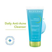 Bioderma Cleanser - Sebium Gel Moussant - Acne Defence Cleanser For Oily Acne Prone Skin