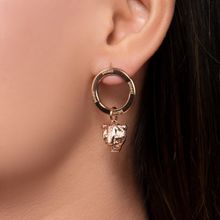 Just Cavalli Rose Gold Unione Earrings