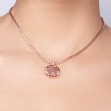 Just Cavalli Rose Gold Stella Necklace & Pendant