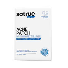 Sotrue Hydrocolloid Acne Pimple Patch For Active Surface Acne, Absorbs Pimple Overnight