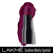 Lakme Cushion Matte Lipstick - Purple Diamond