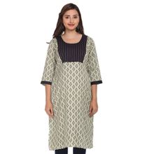 Morph Maternity Stylish Foil Print Nursing Kurta - Multi-Color