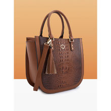 Caprese Women Tan Felix Satchel Bag