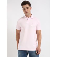 Tommy Hilfiger Mens Pink Polo T-Shirt