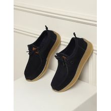 Monte Carlo Navy Blue Casual Lace Ups Sneakers for Men
