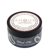 Anour Mud Pie Clay Mask For Oily Skin Infused With Tea Tree Oil