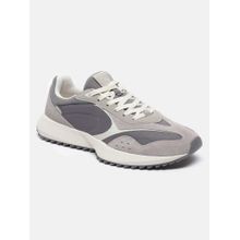 Xtep Grey Retro Casual Shoes