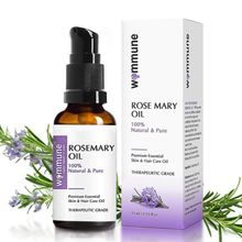 Wommune Rosemary Essential Oil For Skin Care, Hair Growth And Acne Control