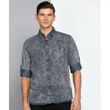 KUONS AVENUE Men's Denim Casual Shirt