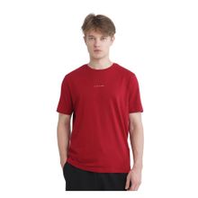 Rare Rabbit Rabbit-Inf Red Plain Regular Fit T-Shirt