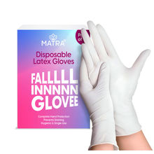Matra Disposable Latex Gloves For Hair Dyeing & Treatment