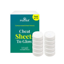 Matra Compressed Sheet Mask Facial Tablets Disposable Travel Face Masks For Spa & Home