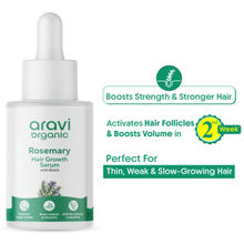 Aravi Organic Rosemary & Biotin Hair Growth Serum For Boosts Hair Growth & Deeply Nourishes Scalp