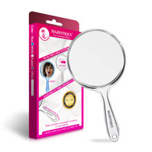 Majestique Dual Side Large Handheld Mirror