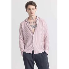 Snitch Stripehaven Mauve Stripe Shirt