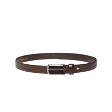 Teakwood Leathers Men Coffee Brown Solid Belt