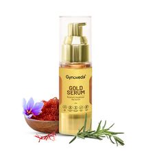 Gynoveda Gold Serum For Skin Brightening - 24K Gold Facial Kit For Women
