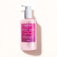 SUROSKIE Velvet Glaze 2 in 1 Body Scrub Wash for Glowing Skin