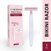 Carmesi Bikini Razor for Women - For Irritation-Free Shaving of Bikini Line - No Cuts - Pack of 1