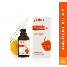 Plum 15% Vitamin C Face Serum with Mandarin for Glowing Skin with Pure Ethyl Ascorbic Acid