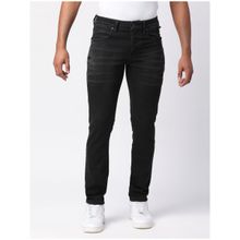 WAIMEA Coal Black Sturdy Slim Fit Denims