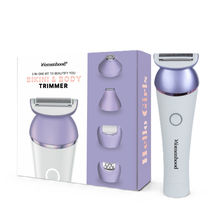 WOMENHOOD 6-In-1 Bikini Trimmer Epilator Kit With Face & Body Hair Trimmer Shaver