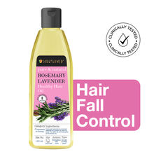 Soulflower Rosemary Lavender Healthy Hair Oil for Hair Growth, Castor Olive Amla Coconut Vitamin E