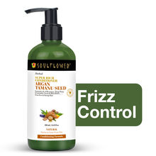 Soulflower Organic Hair Conditioner With Argan & Tamanu For Dry & Frizzy Hair, Sulphate Free