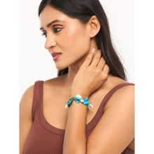 White Lies Blue Pearl Bracelet