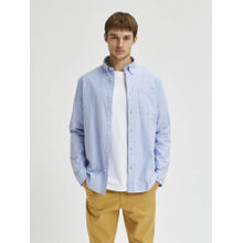 Selected Light Blue Organic Cotton Shirt