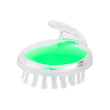 Streak Street Mini Hair Scalp Massager & Shampoo Brush - Neon Green - Promotes Hair Growth