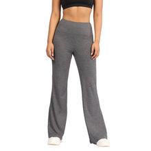 BlissClub Grey AirMelt Flare Sweatpants - Lite Flared Silhouette