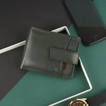 Mochi Green Leather Formal Wallet