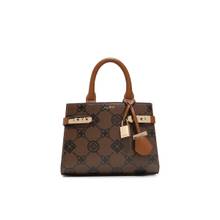 Aldo Lisbon Brown Womens Satchel Bag with Detachable Strap