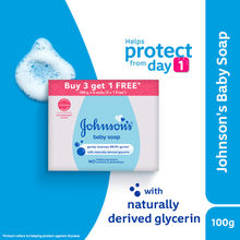 Johnson's Baby Soap Buy 3 Get 1 Free (100gm each)