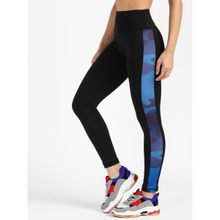 Rock Paper Scissors Gym Tights - Black